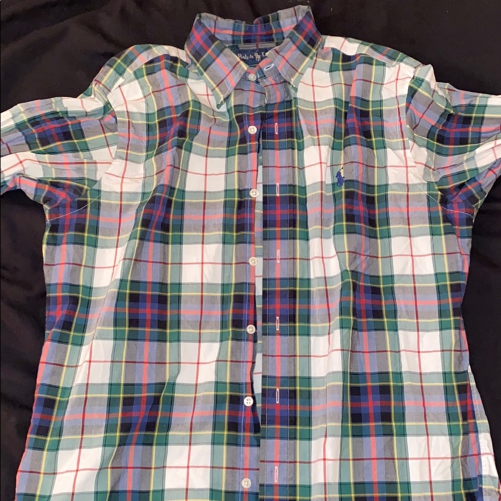 Ralph Lauren “Classic Fit” Plaid Button up shirt